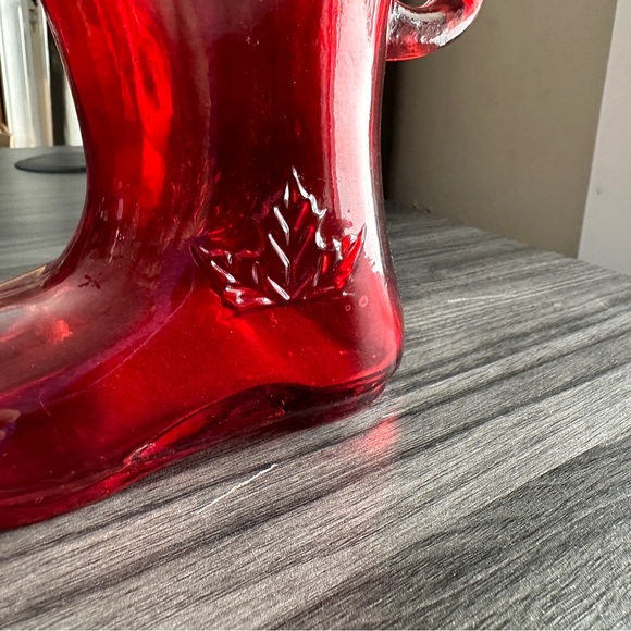 Molson Canadian beer brewery glass stein boot 32 oz "I am Canadian" - Picture 2 of 13